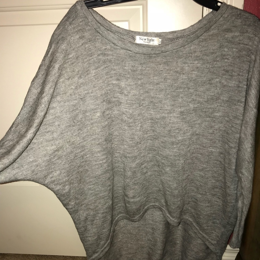 Gray long sleeve
